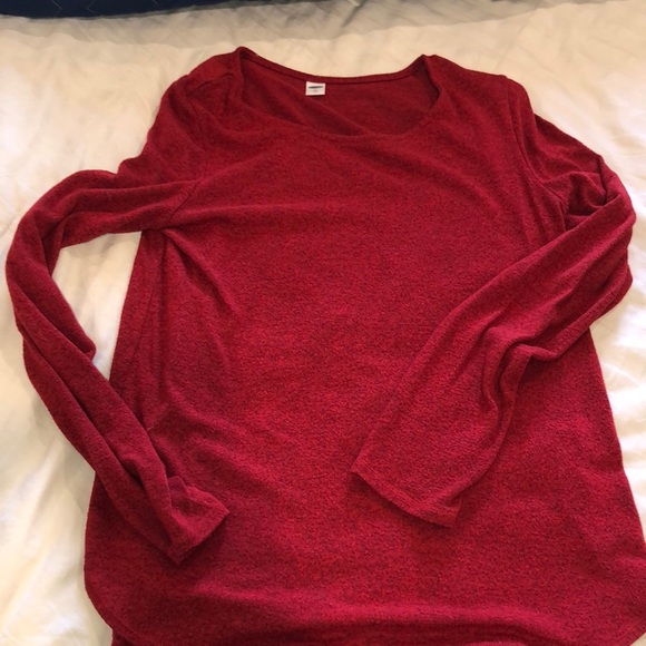 Old Navy Tops - Old navy Red sweater size medium